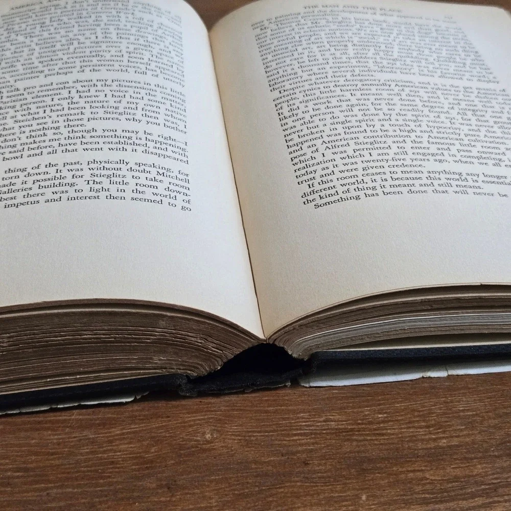 Literary‎ Guild America and Alfred Stieglitz 1934 1st Edition Book